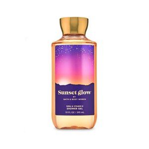 🆕 SUNSET GLOW Shower Gel - Bath & Body Works RARE